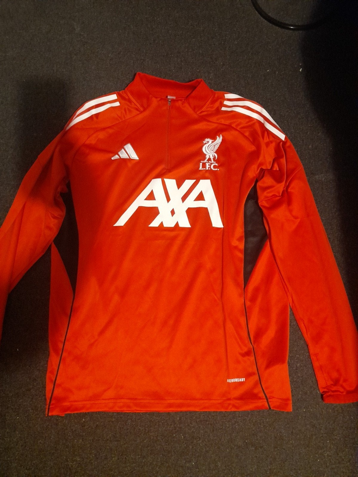 Liverpool trainingspak (broek en shirt) - Maat XL, Kleding | Heren, Ophalen, Meerkleurig, Maat 56/58 (XL), Zo goed als nieuw
