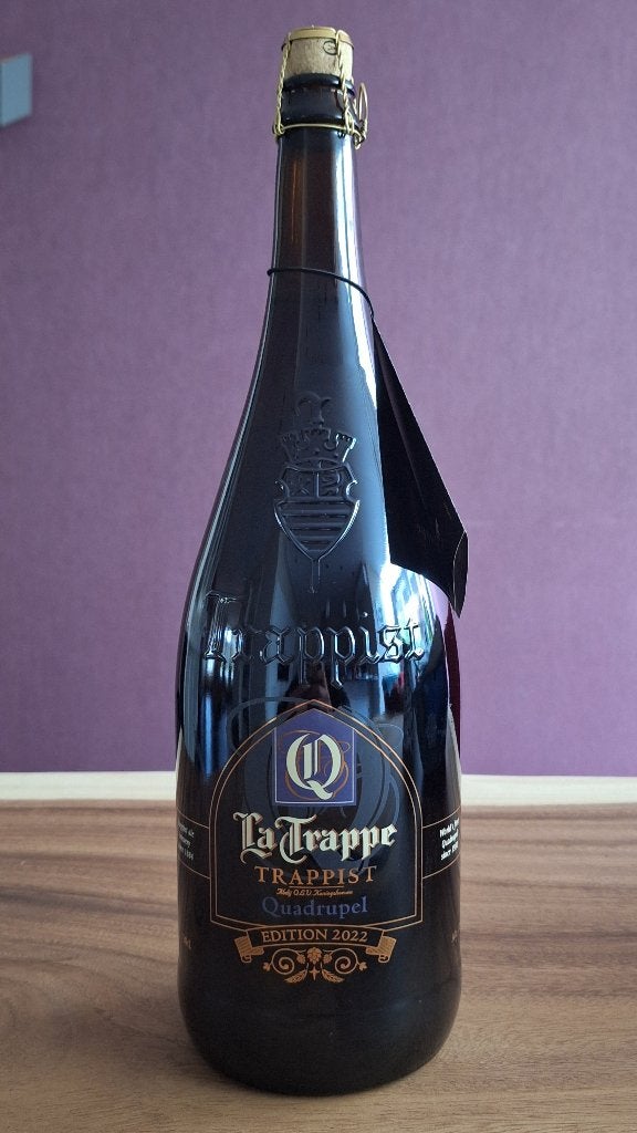La Trappe Quadrupel MAGNUM 1,5 liter, Verzamelen, Biermerken, Ophalen of Verzenden, Nieuw, Flesje(s), La Trappe