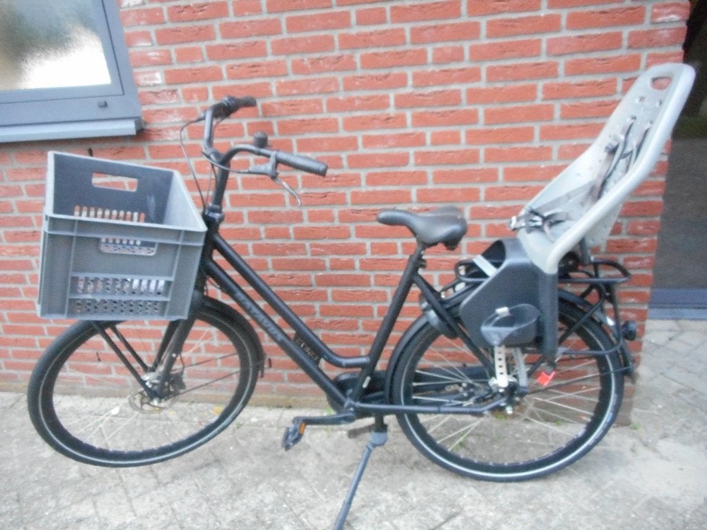Batavus Quip 55cm 7 versnellingen i.z.g.s, Fietsen en Brommers, Ophalen, Batavus, Schijfrem, Dubbele standaard