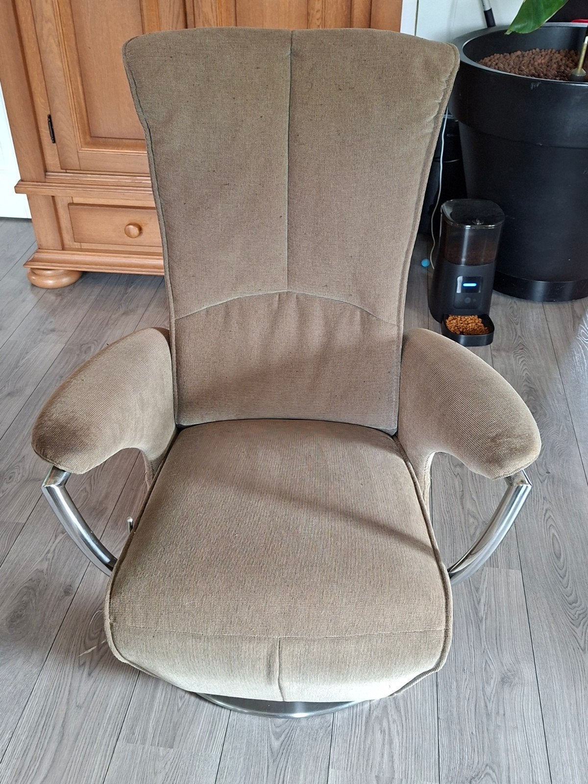 relax stoel, Ophalen of Verzenden, Gebruikt, Stof, 50 tot 75 cm