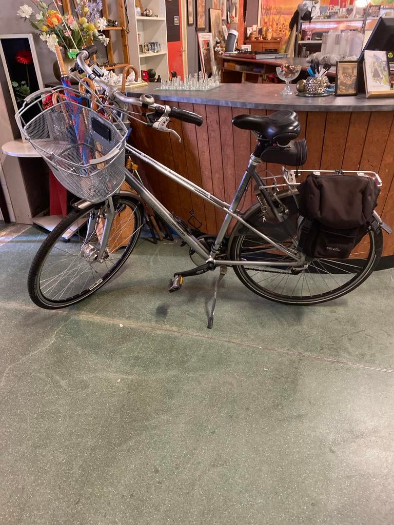 Koga Miyata damesfiets met mand en fietstassen, Velgrem, Versnellingen, Ophalen, Overige merken