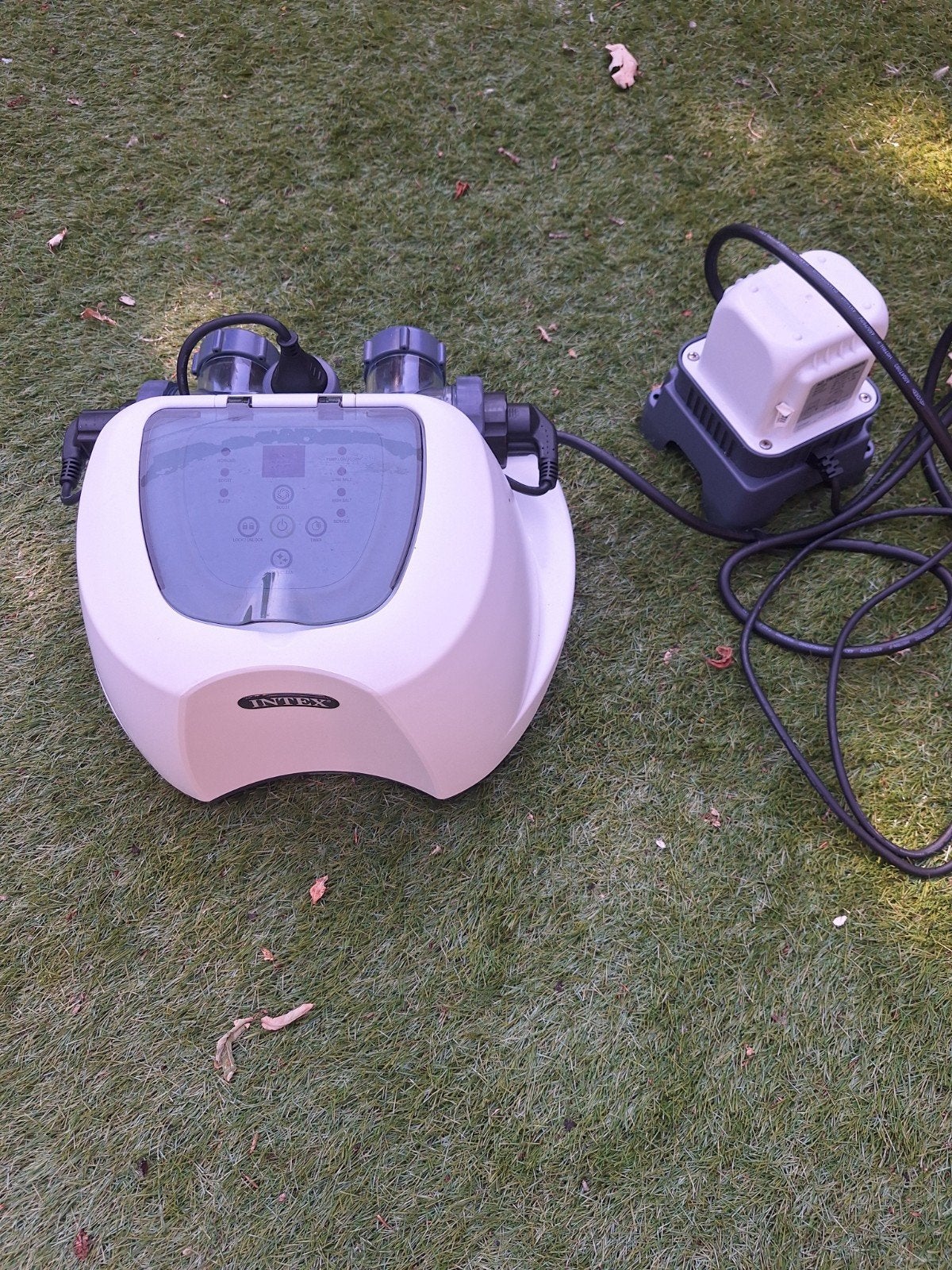 Intex zoutwatersysteem, Tuin en Terras, Ophalen