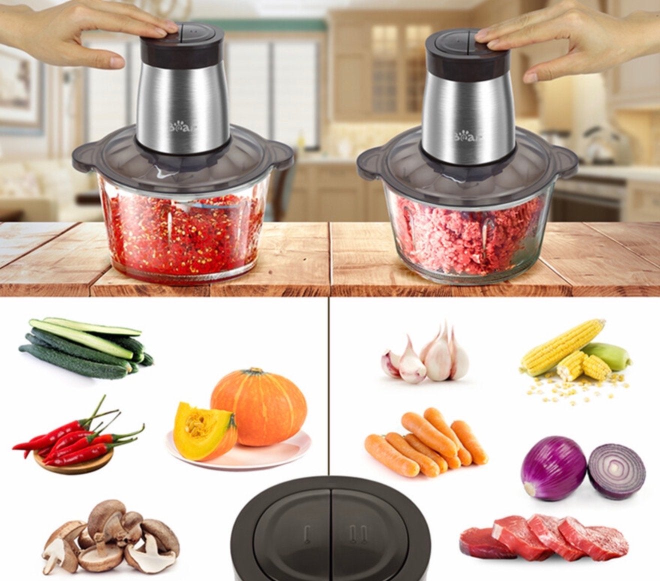 Bear Food Chopper - Nieuwstaat (Nooit gebruikt), Ophalen of Verzenden, Zo goed als nieuw