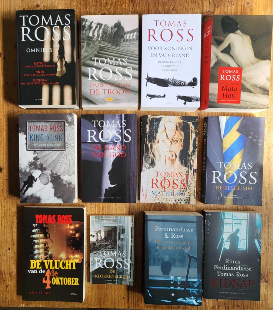 Tomas Ross - 16 boeken - € 4,50, Boeken, Ophalen of Verzenden, Zo goed als nieuw, Tomas Ross, Nederland