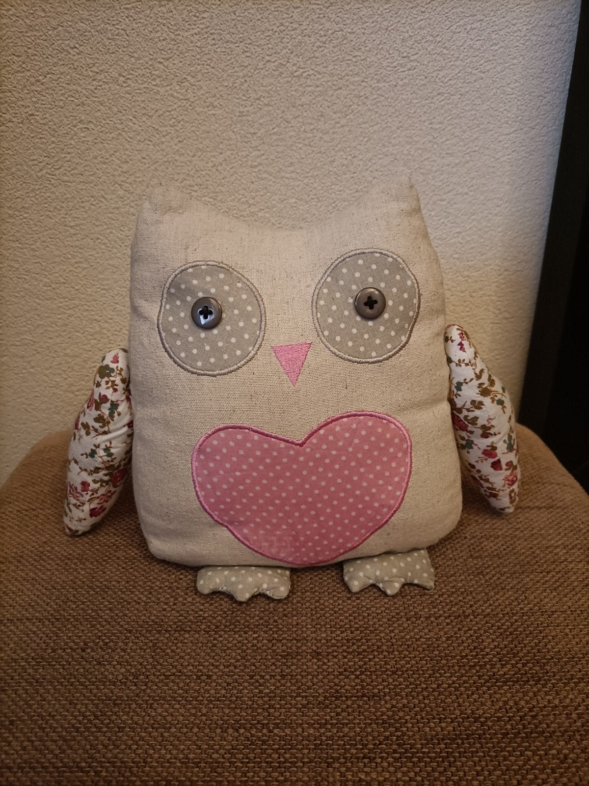 Deurstop Uil, Textiel, Ophalen of Verzenden, Zo goed als nieuw, Binnen