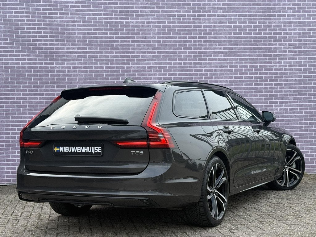 Volvo V90 2.0 T8 Plug-in hybrid AWD Ultra Dark | SOH: 100% |, Auto's, Volvo, Automaat, Euro 6, 4 cilinders, 1969 cc
