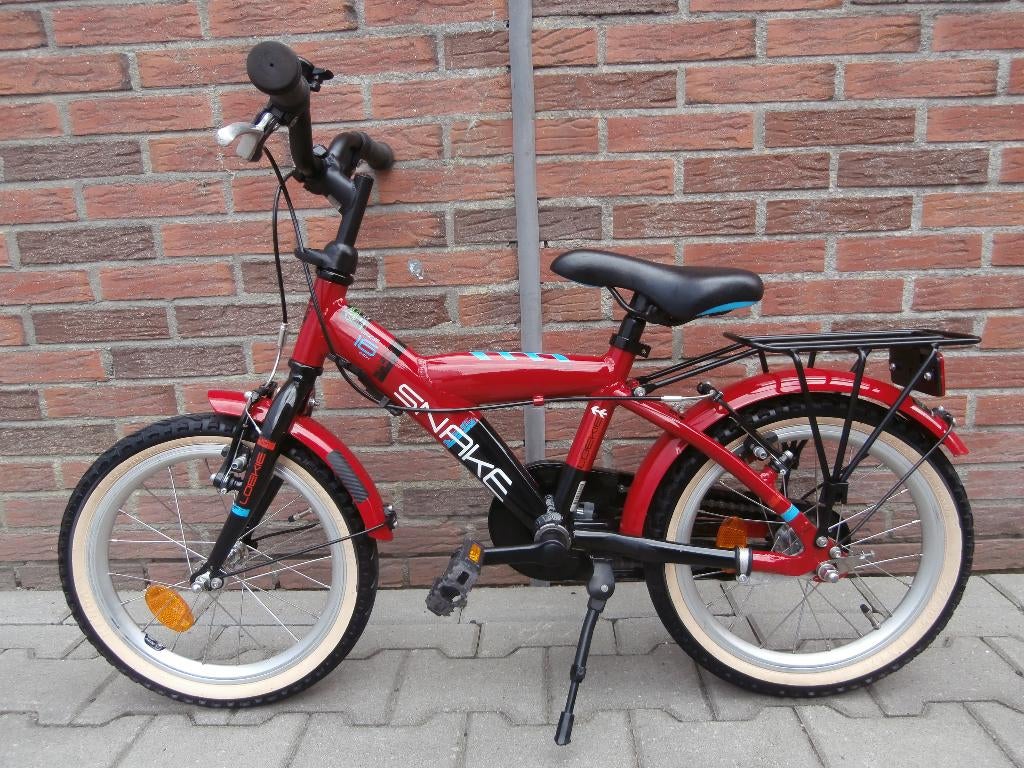 ALS NIEUWE Loekie Snake 16 inch jongensfiets, Fietsen en Brommers, Fietsen | Kinderfietsjes, Ophalen, Terugtraprem, 16 tot 20 inch