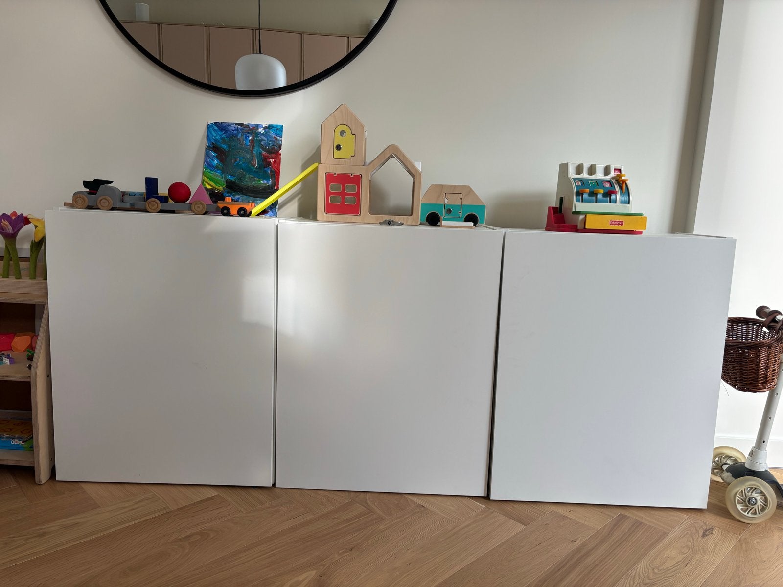 Ikea Enhet kasten (3 stuks) - Wit, Ophalen, Gebruikt