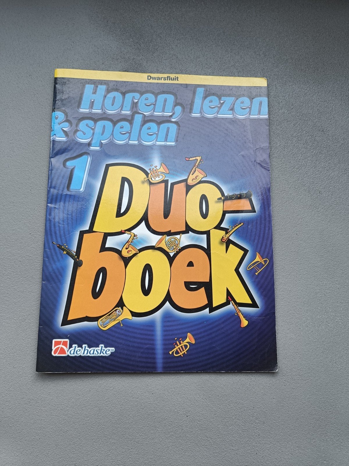 Horen, lezen & spelen 1 Duoboek Dwarsfluit, Klassiek, Les of Cursus, Dwarsfluit of Piccolo, Ophalen of Verzenden