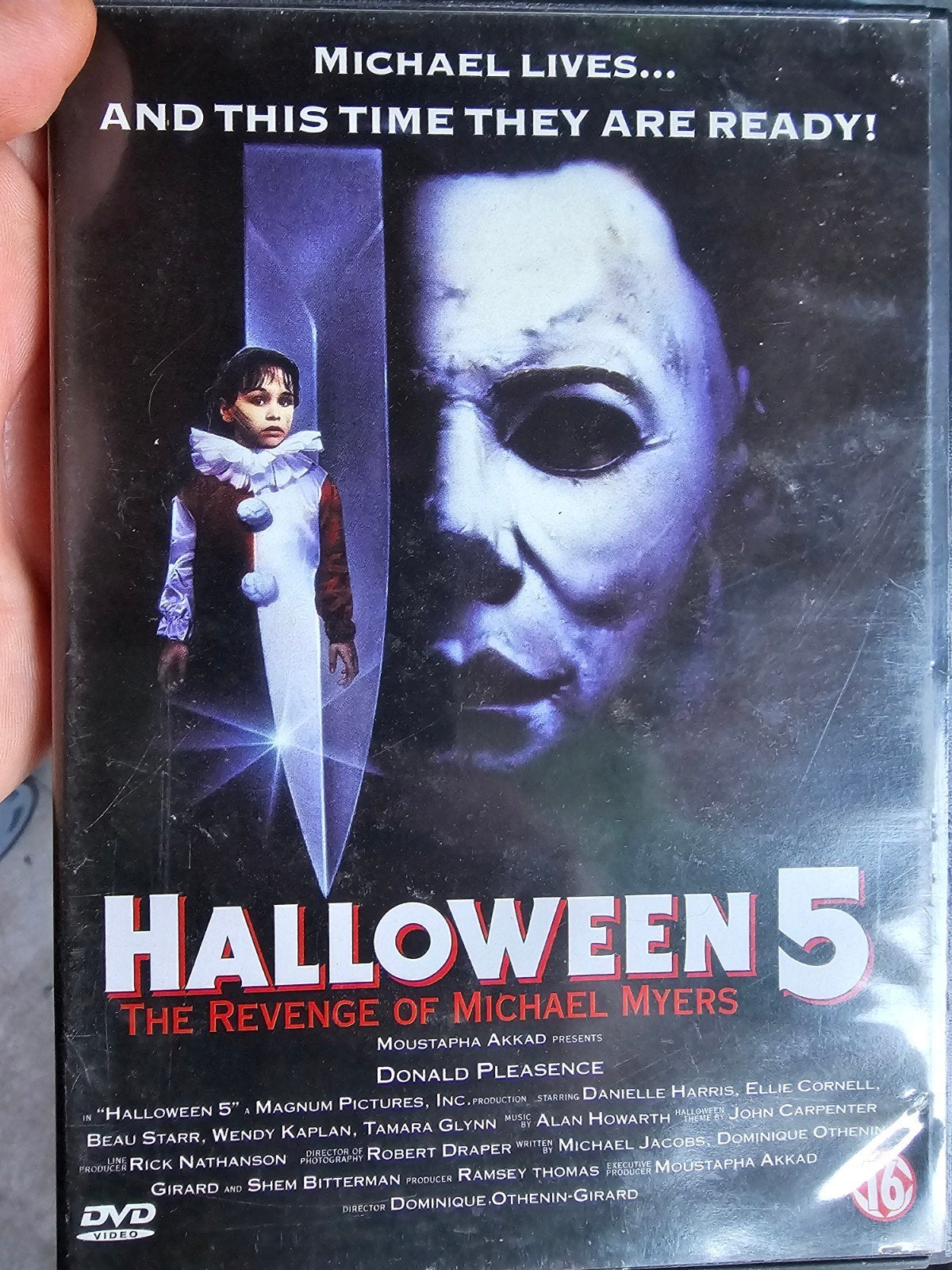 Halloween 5: The Revenge of Michael Myers DVD, Cd's en Dvd's, Dvd's | Horror, Vanaf 16 jaar, Ophalen of Verzenden, Gebruikt, Slasher