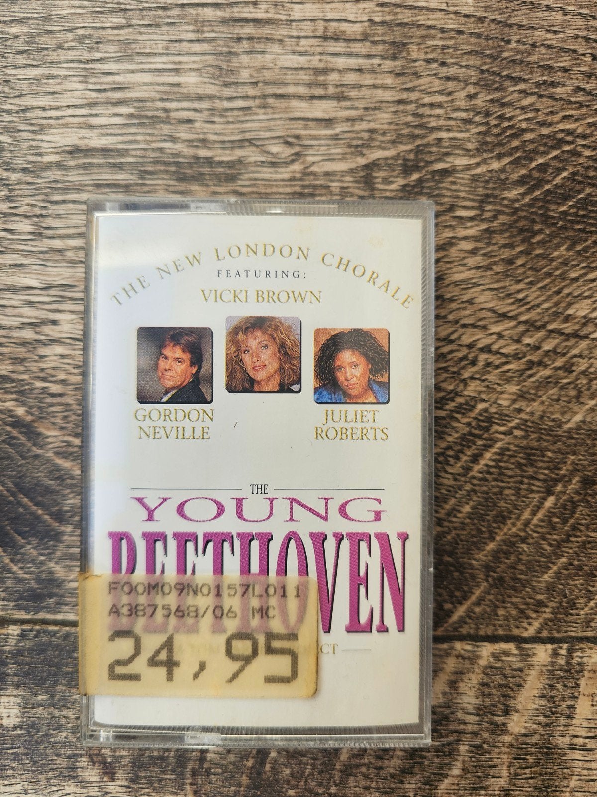 The Young Beethoven - The New London Chorale Cassette, Cd's en Dvd's, Gebruikt, Klassiek, 1 bandje, Ophalen of Verzenden