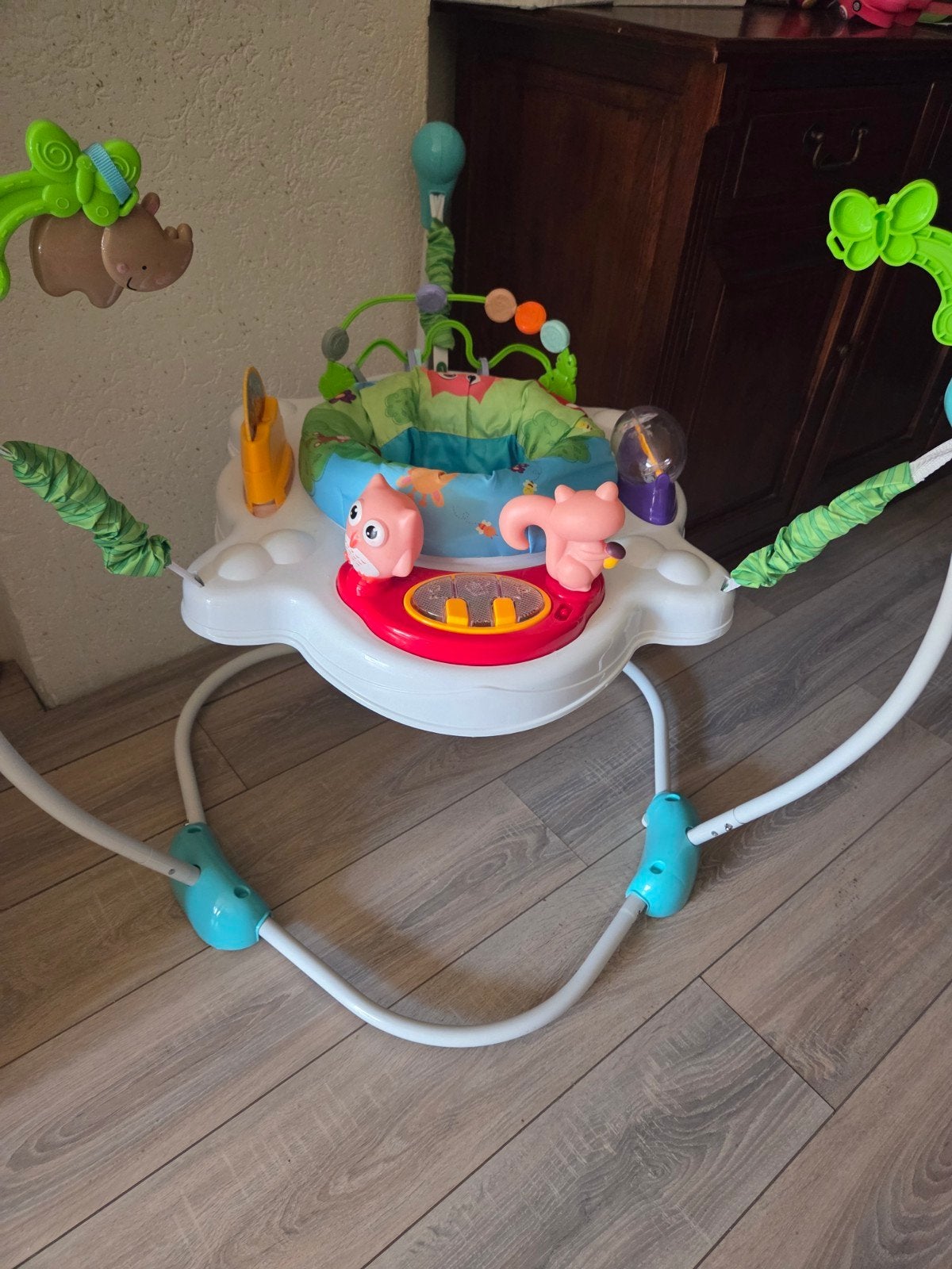 Baby Einstein Jumperoo met geluid en licht, Kinderen en Baby's, Ophalen, Zo goed als nieuw, Overige typen, Met licht