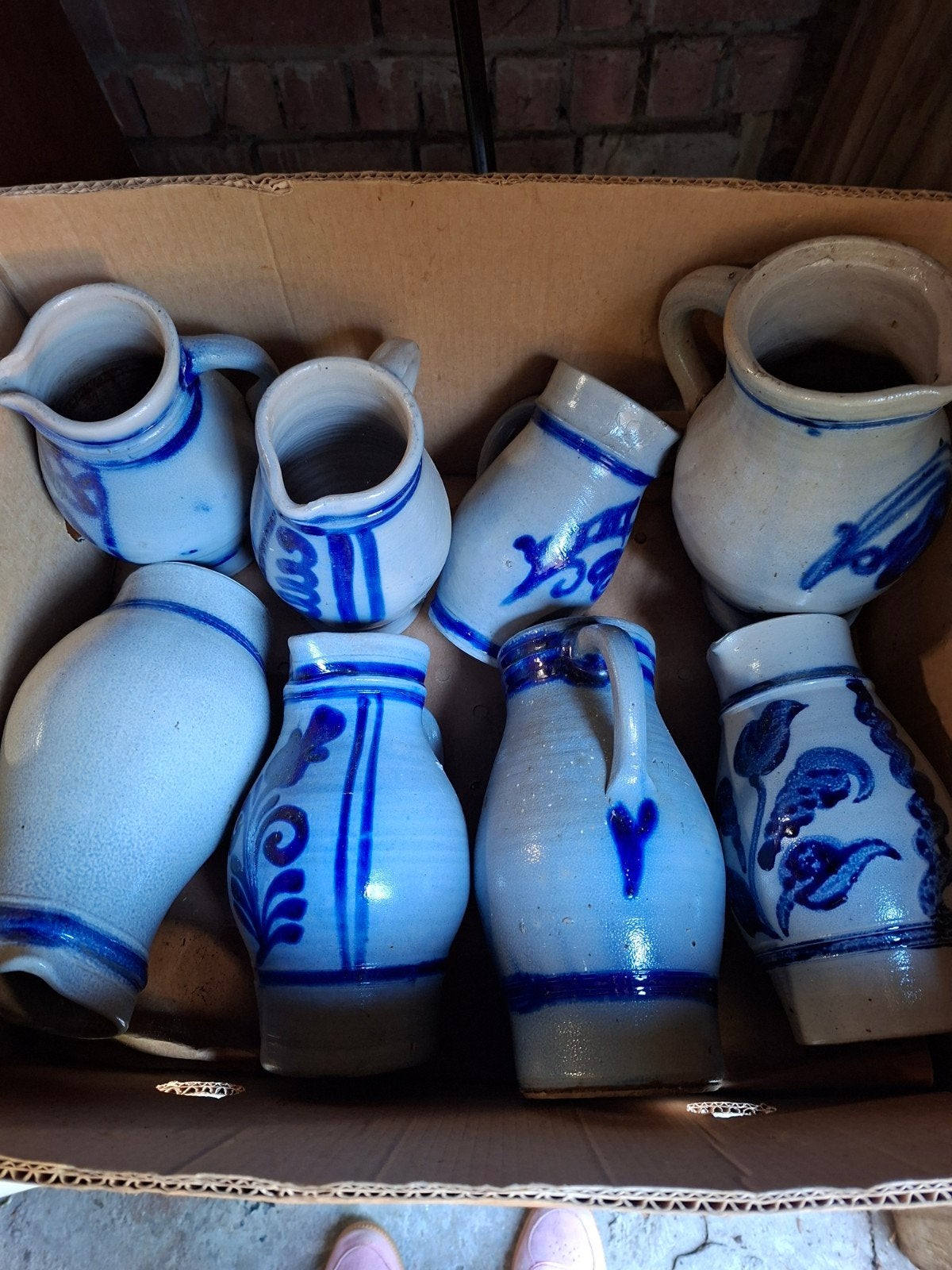 Kruiken 8 stuks, Ophalen