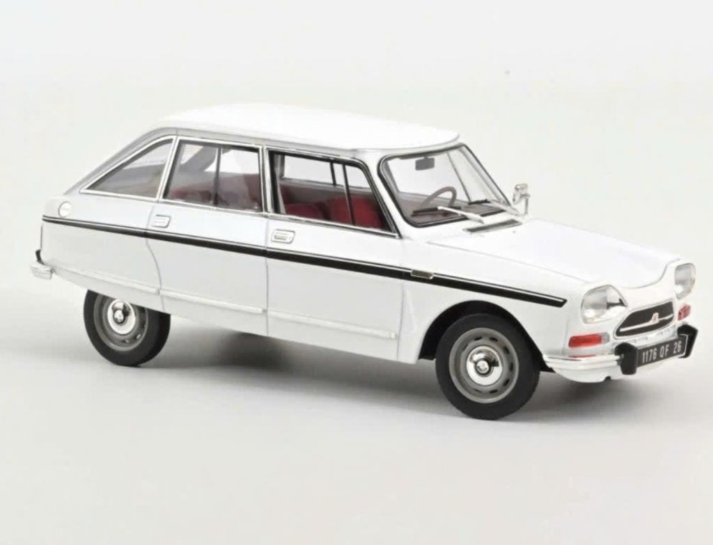 Citroen Ami Super 1974 Meije Wit schaal 1/18 NOREV 181679