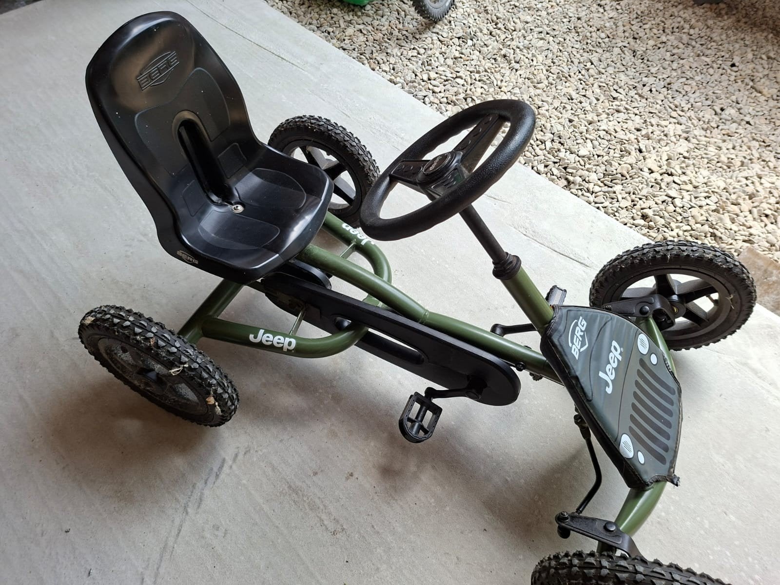 Berg buddy jeep skelter, Kinderen en Baby's, Speelgoed | Buiten | Skelters, Ophalen, Zo goed als nieuw, Berg
