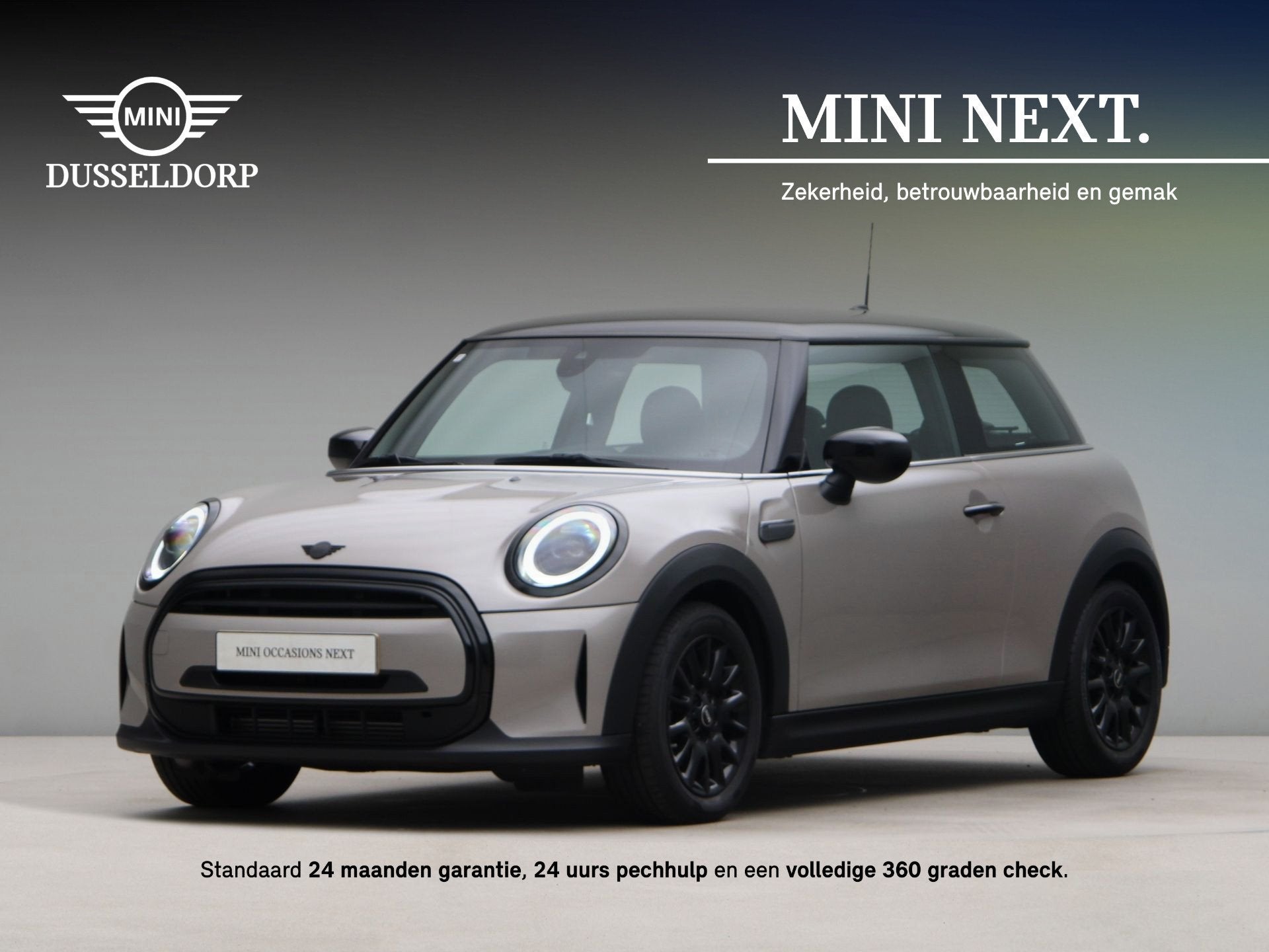 MINI 3-deurs Cooper Classic Aut. (bj 2023, automaat), Auto's, 136 pk, Gebruikt, Met garantie (alle), 4 stoelen