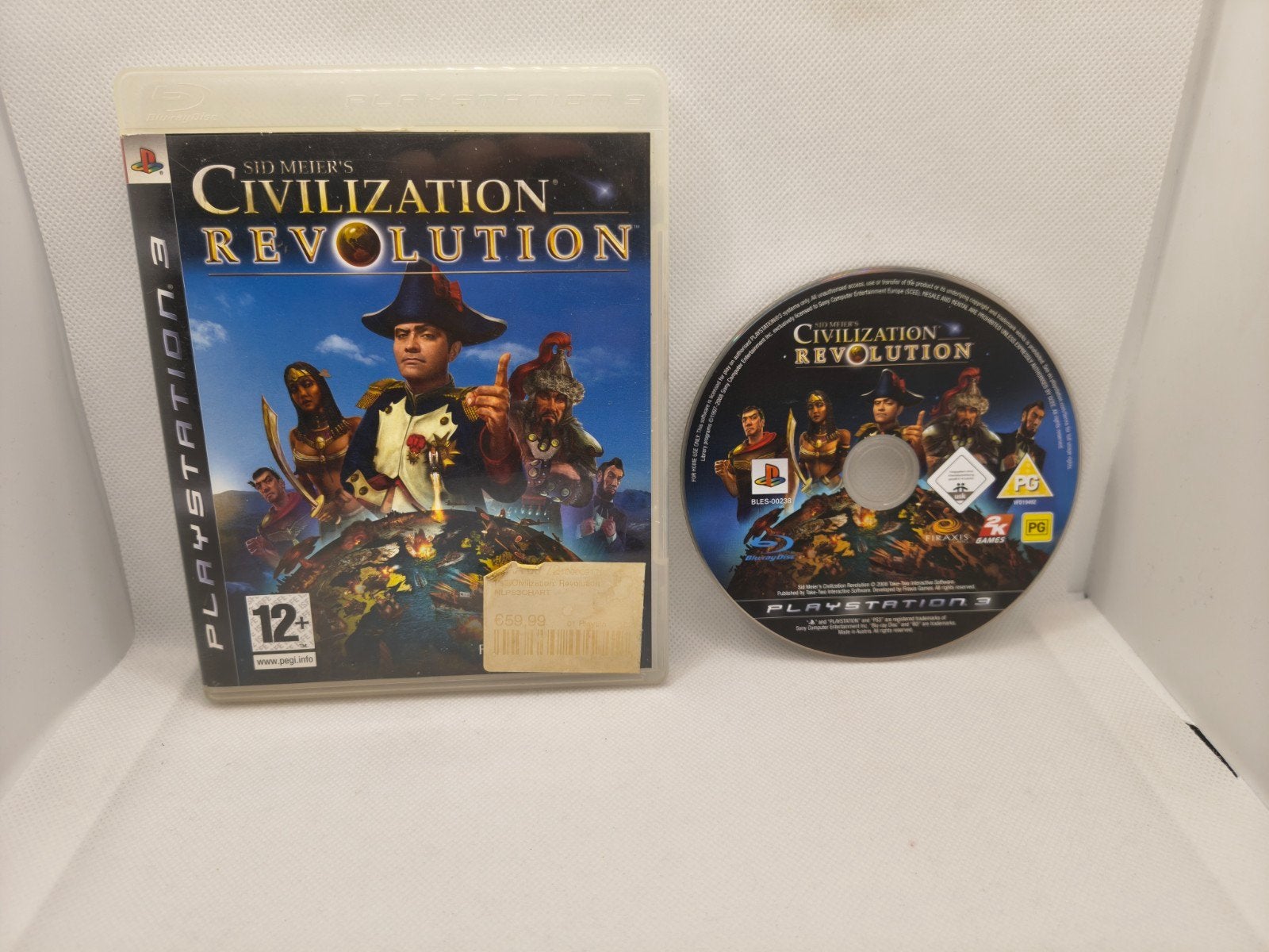 Sid meiers civilization Revolution Playstation 3 game, 3 spelers of meer, Ophalen of Verzenden, Zo goed als nieuw, Vanaf 3 jaar