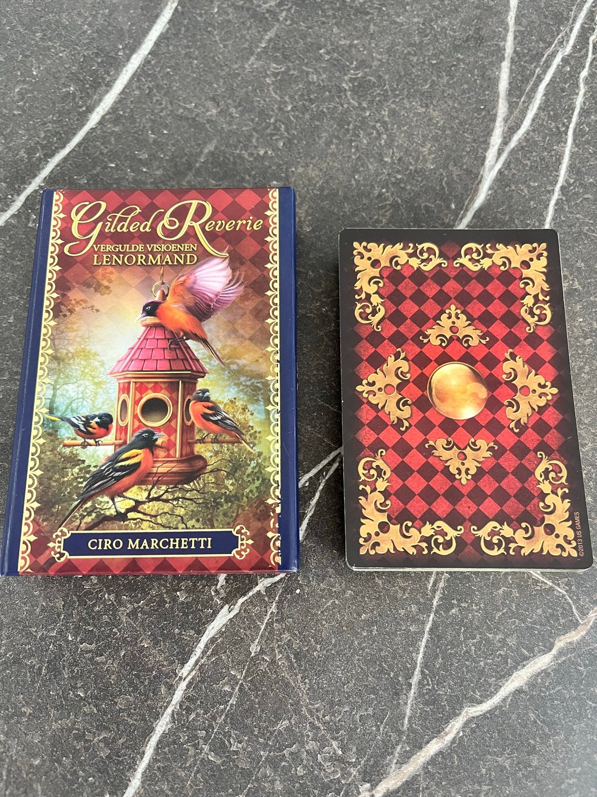 Ciro Marchetti - Gilded reverie lenormandkaarten, Tarot of Kaarten leggen, Overige typen, Ciro Marchetti, Ophalen of Verzenden