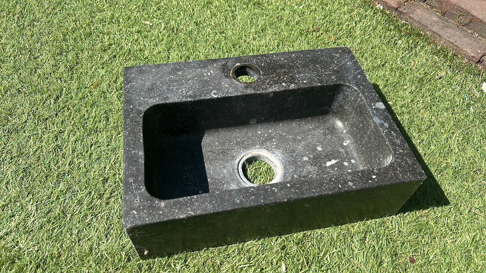 Handstenen fontein, Ophalen of Verzenden, Gebruikt, Toilet