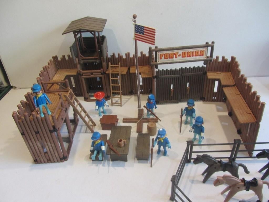 Playmobil Western Fort Union – 3420, Ophalen of Verzenden, Gebruikt, Los playmobil