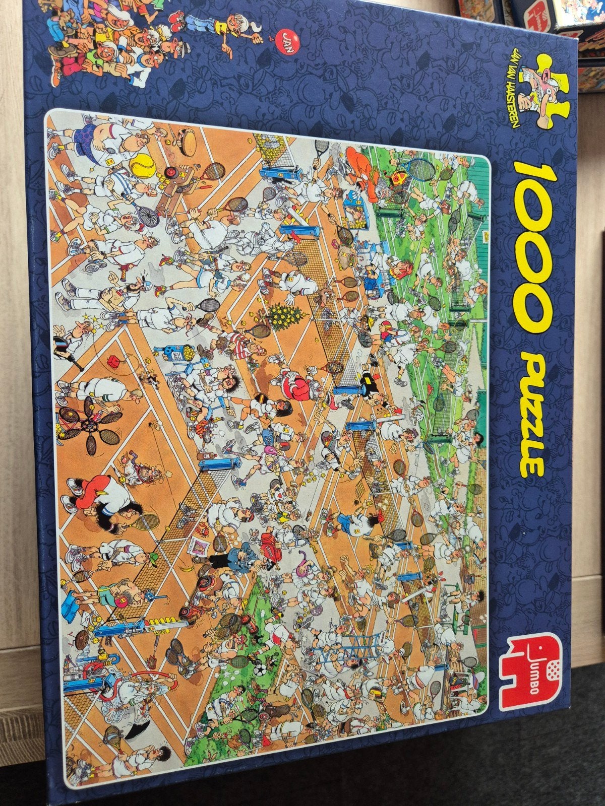 Tennisbaan jan van haasteren, Ophalen, 500 t/m 1500 stukjes, Zo goed als nieuw