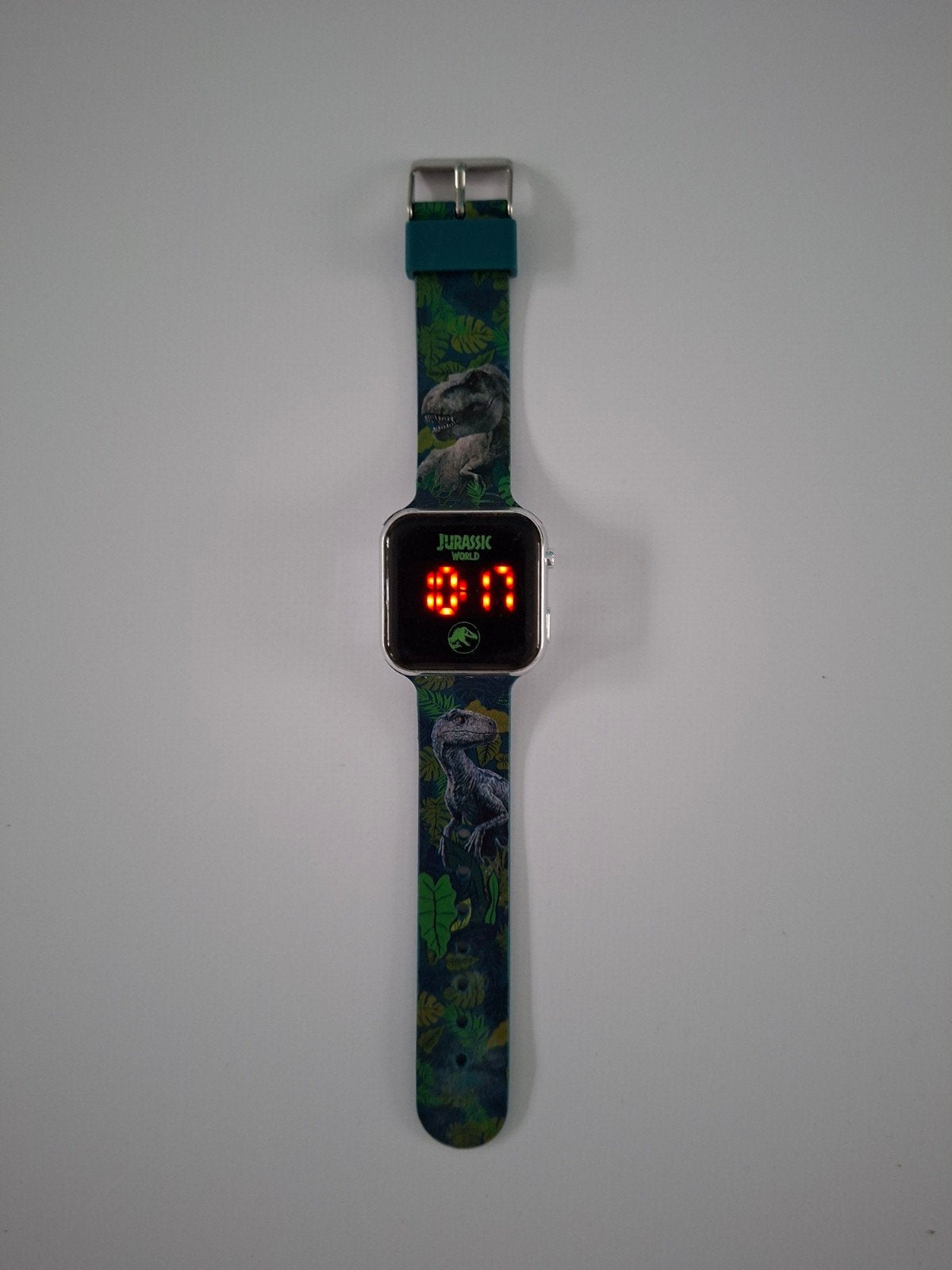 Jurassic World Kinderhorloge - Digitaal LED, Ophalen of Verzenden, Zo goed als nieuw, Meerkleurig, Jongen of Meisje