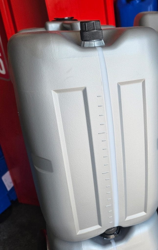 20L Jerrycan ideaal voor tanken over de grens, Ophalen, Gebruikt