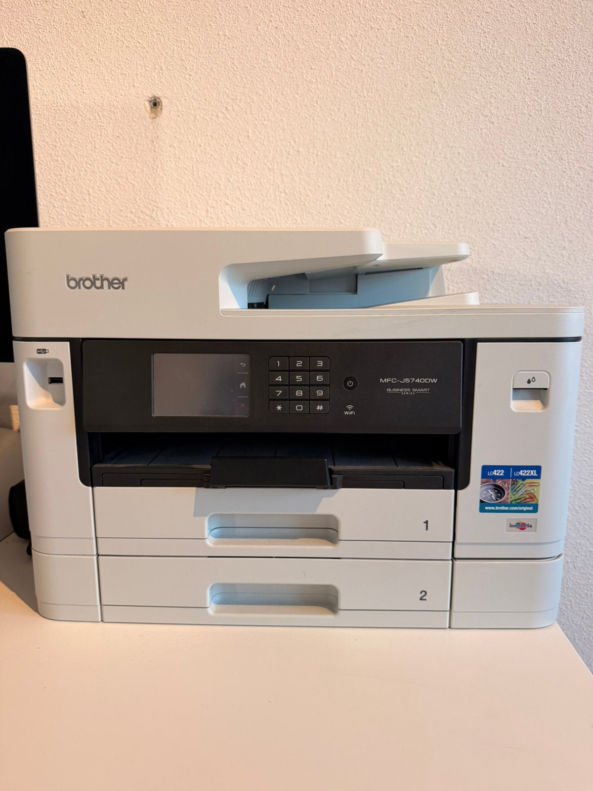Brother MFC-J5740DW –A3 all-in-one printer –Zeer nette staat, Computers en Software, Ophalen, Zo goed als nieuw, Scannen, Draadloos