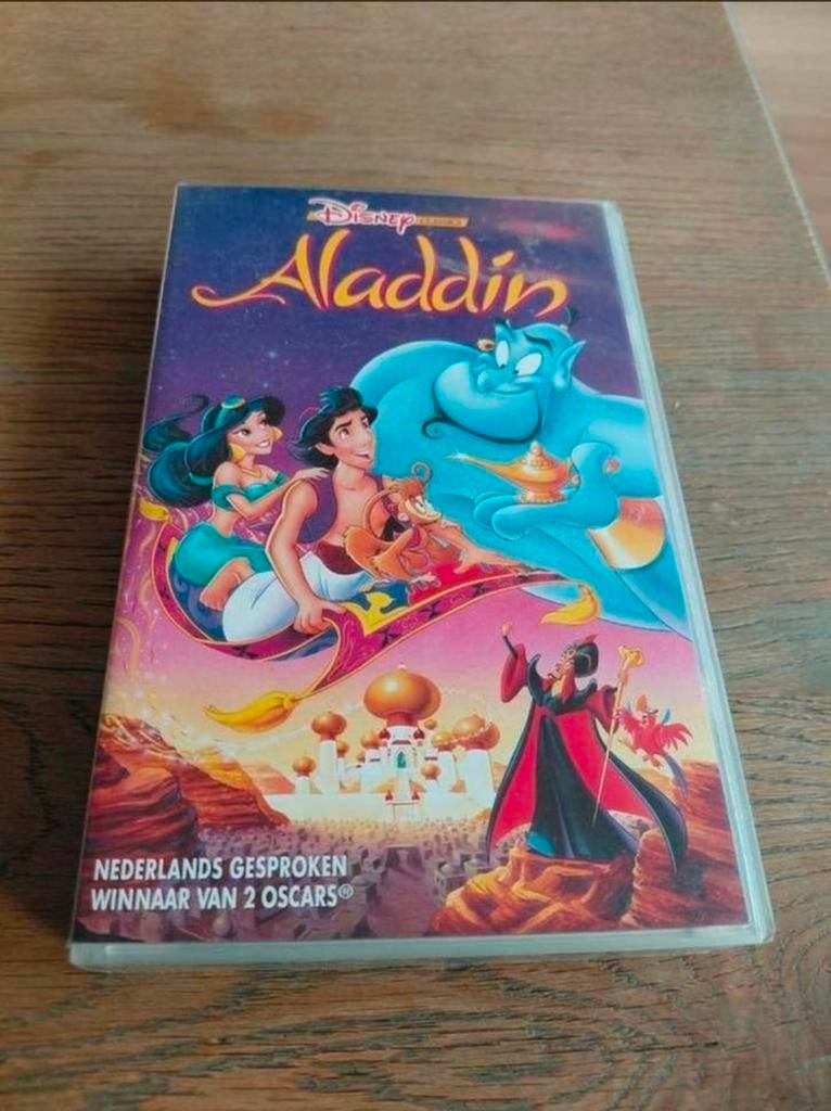 Disney Classic Aladdin videoband. Nederlands gesproken, Cd's en Dvd's, VHS | Kinderen en Jeugd, Alle leeftijden, Ophalen of Verzenden