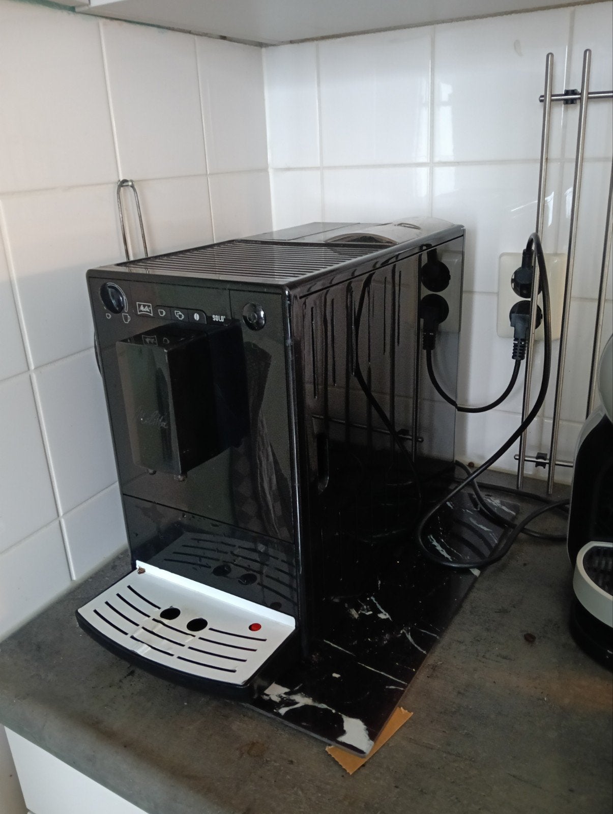 Melitta Caffeo Solo, Witgoed en Apparatuur, Koffiezetapparaten, Ophalen, Afneembaar waterreservoir, Gebruikt, Espresso apparaat