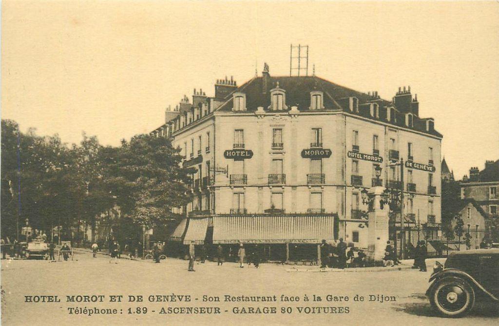 701-435-049 Dijon Hotel Morot et de Geneve, Verzenden, Voor 1920, Frankrijk