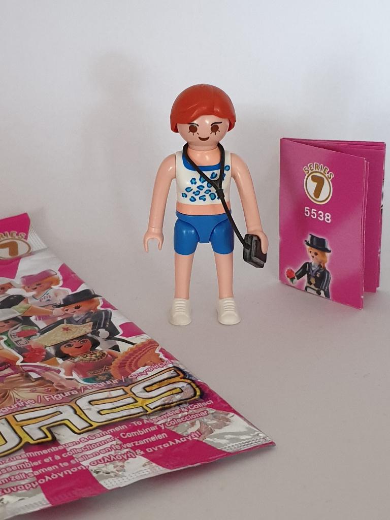 Playmobil Figures 7 Sportieve dame met mobiele telefoon, Kinderen en Baby's, Speelgoed | Playmobil, Ophalen of Verzenden, Nieuw