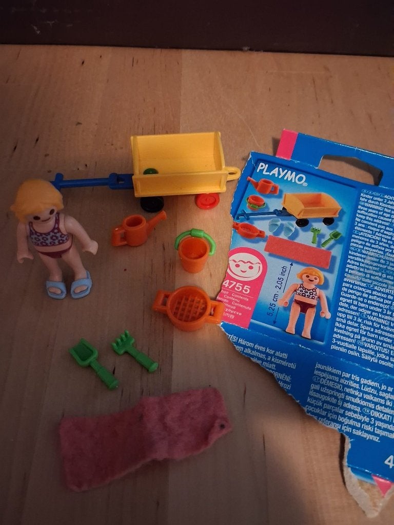 playmobil 4755 meisje met bolderkar, Complete set, Ophalen of Verzenden, Figuren, Summer fun