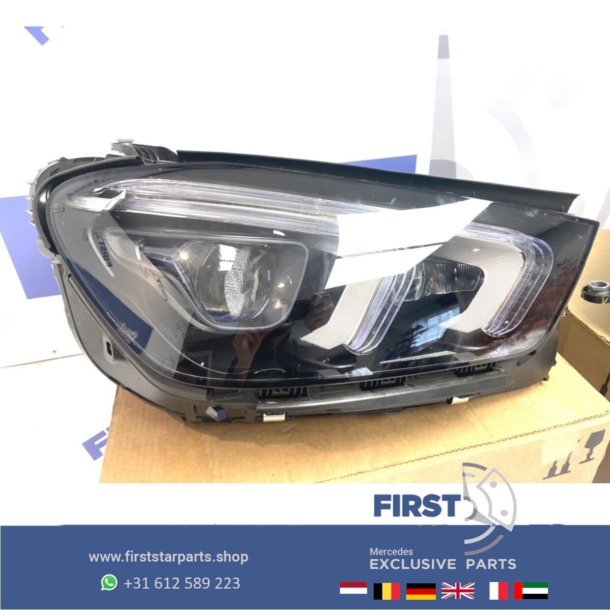 W167 V167 C167 GLE MULTIBEAM LED KOPLAMPEN Mercedes 2019-202, Gebruikt, -, Ophalen of Verzenden, -