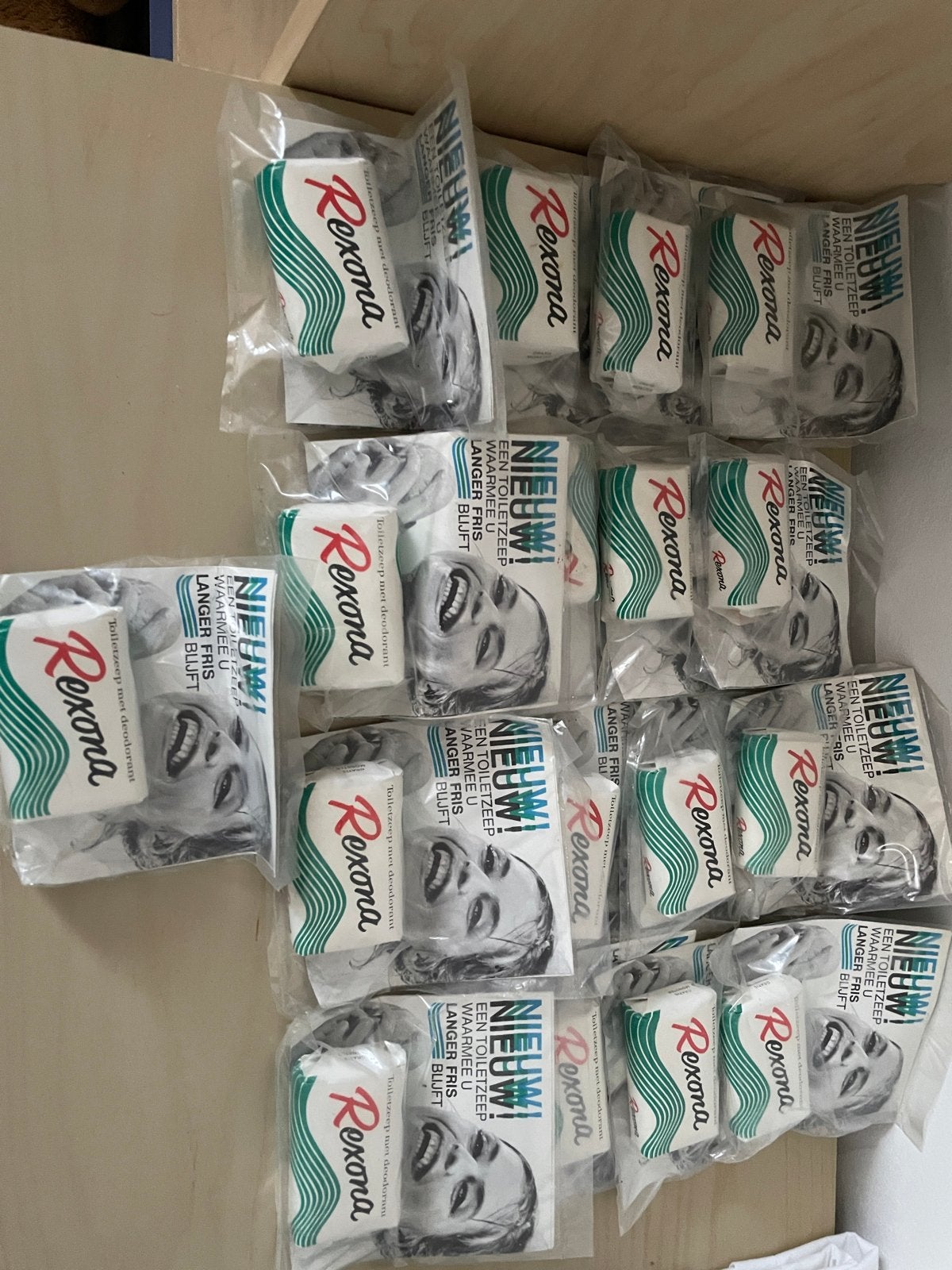 17 Vintage Rexona Toiletzeep met  deodorant nieuw, Verzenden, Nieuw
