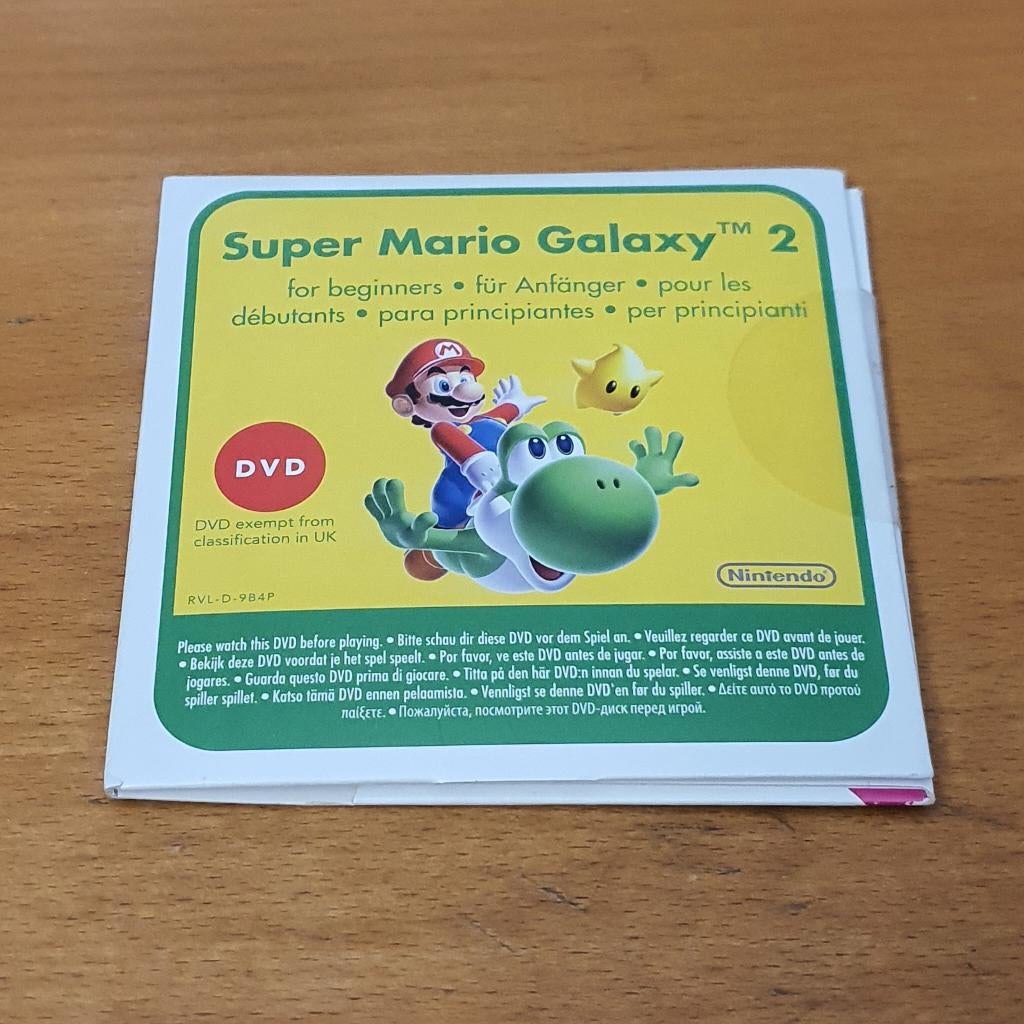 OPRUIMEN | Wii | Super Mario GALAXY 2 DVD, Avontuur en Actie, Gebruikt, 2 spelers, Ophalen of Verzenden