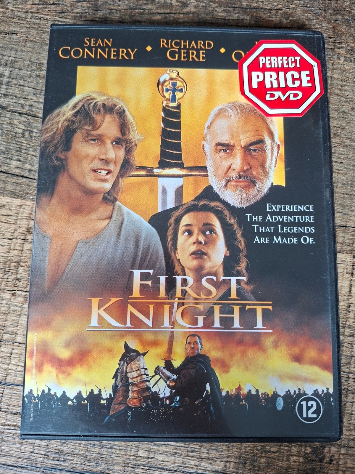 First Knight DVD - Sean Connery, Richard Gere, Cd's en Dvd's, Nederlands, Ophalen of Verzenden, Vanaf 12 jaar, Gebruikt