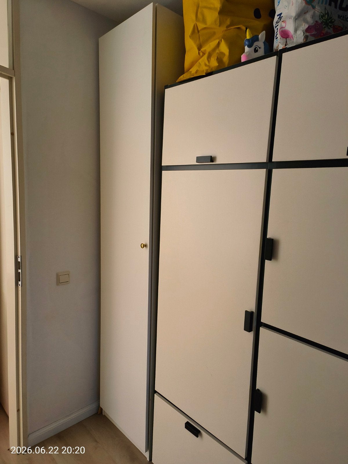 Pax kast met 4 planken en 1 lade, Huis en Inrichting, Kasten | Kledingkasten, Gebruikt, 200 cm of meer, 50 tot 100 cm, 50 tot 75 cm