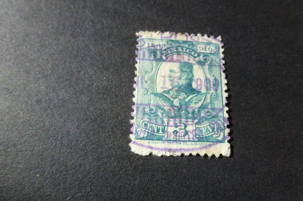 Postzegels - Mexico - 9x oude zegels verschillend 1895-1909, Ophalen of Verzenden, Gestempeld, Midden-Amerika