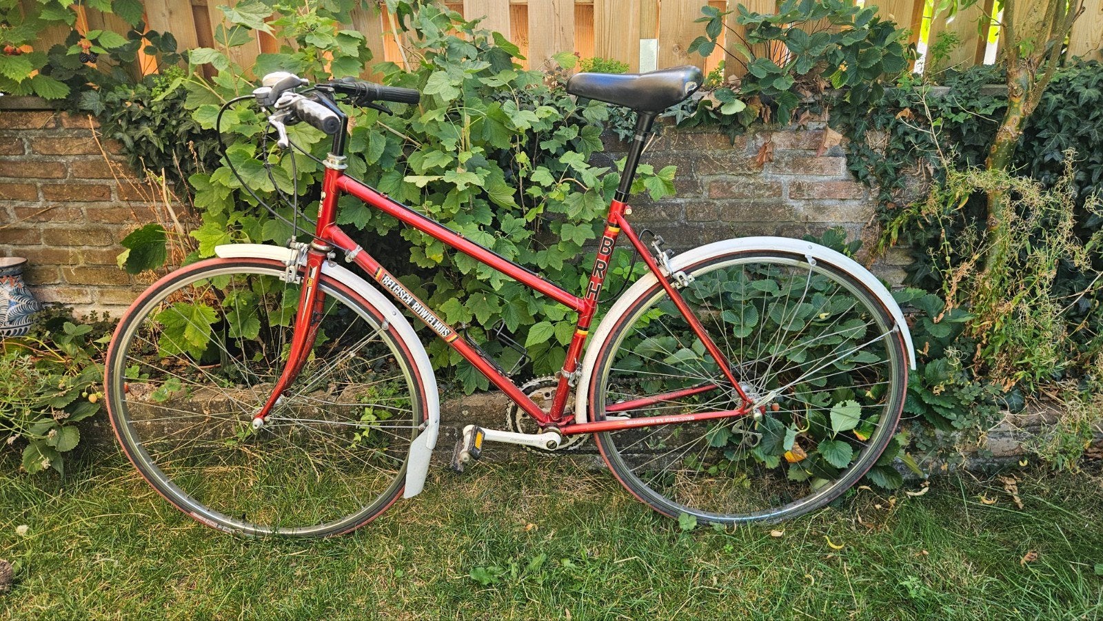 Vintage renfiets Belgisch Rijwielhuis, Fietsen en Brommers, Ophalen