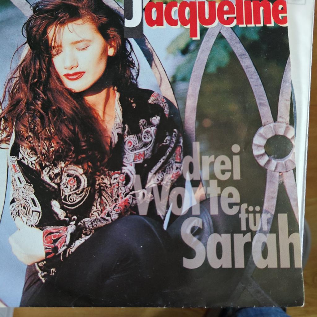 Jacqueline - Drei Worte für Sarah ( Single), Ophalen of Verzenden, Gebruikt, 7 inch, Pop