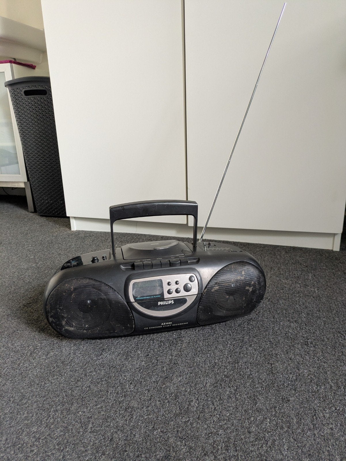 Philips AZ1000 - Draagbare radio, Ophalen of Verzenden, Gebruikt, Radio, Met cd-speler
