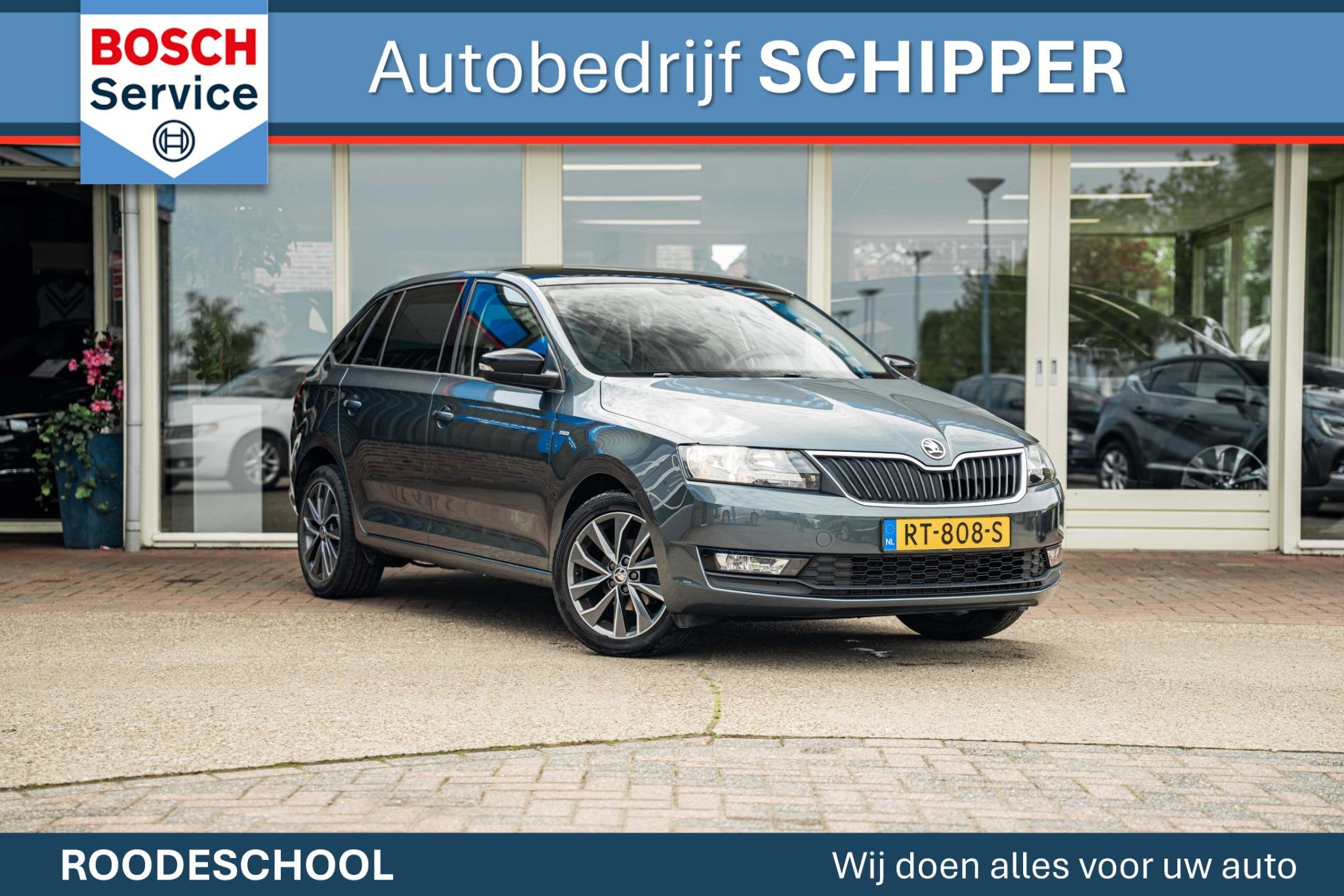 Skoda Rapid Spaceback 1.0 TSI Greentech Drive, Auto's, Voorwielaandrijving, 12 maanden, Stof, Gebruikt