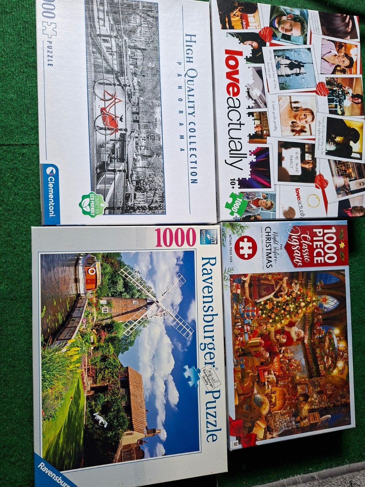 Diverse puzzels: Clementoni, Ravensburger, Love Actually, Hobby en Vrije tijd, Denksport en Puzzels, Ophalen, 500 t/m 1500 stukjes