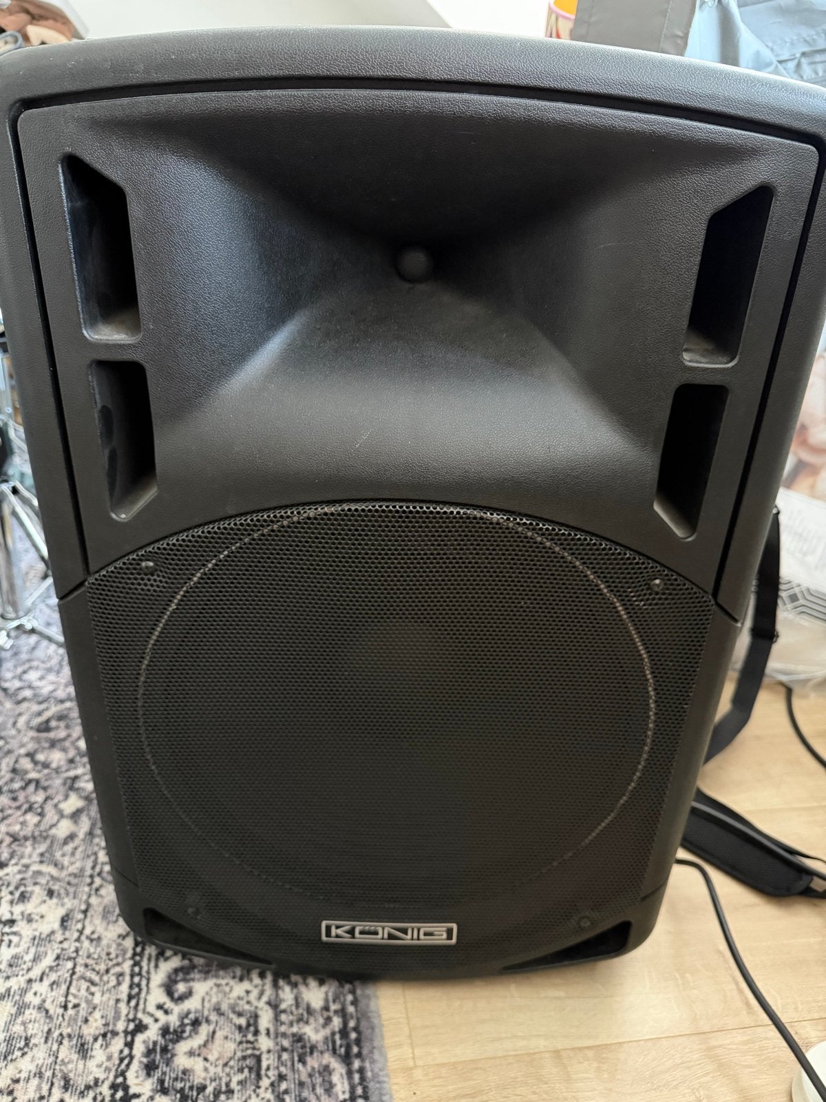 Koning PA-SMA1502 Actieve Luidspreker - 600W, Gebruikt, Party speaker, Ophalen, 150 watt of meer