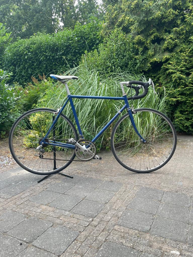 Retro wielrenfiets, Ophalen, 28 inch, Gebruikt, 10 tot 15 versnellingen