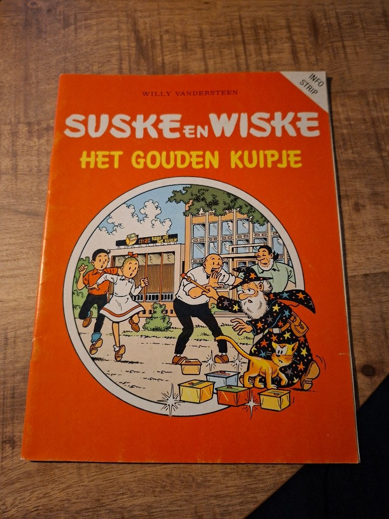 Suske en Wiske – Het Gouden Kuipje, Eén stripboek, Ophalen of Verzenden, Zo goed als nieuw