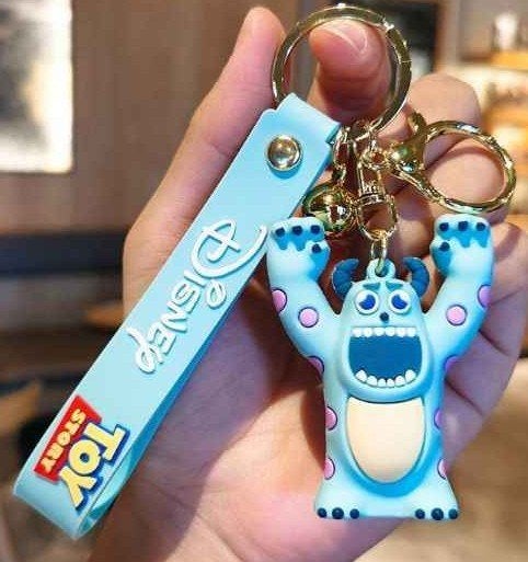 Sleutelhanger Sully uit Monster Inc, Ophalen of Verzenden, Nieuw, Knuffel of Figuurtje