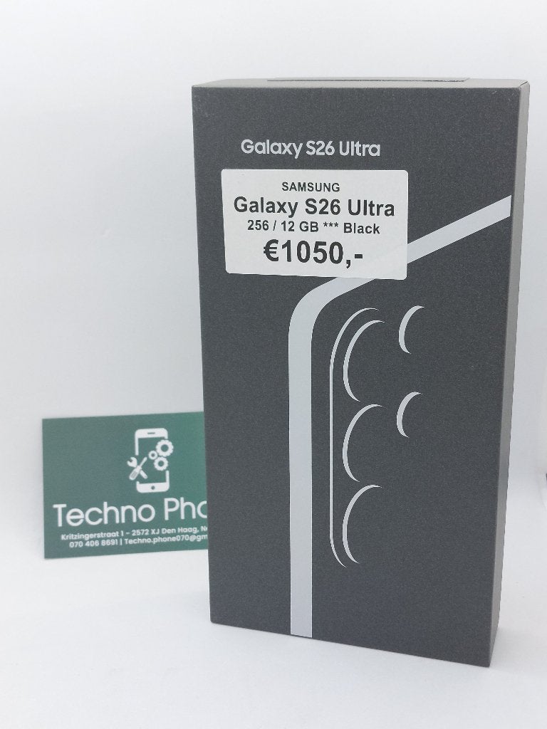 Samsung S26 Ultra :: Geseald, Ophalen, Overige modellen, Zwart, Touchscreen
