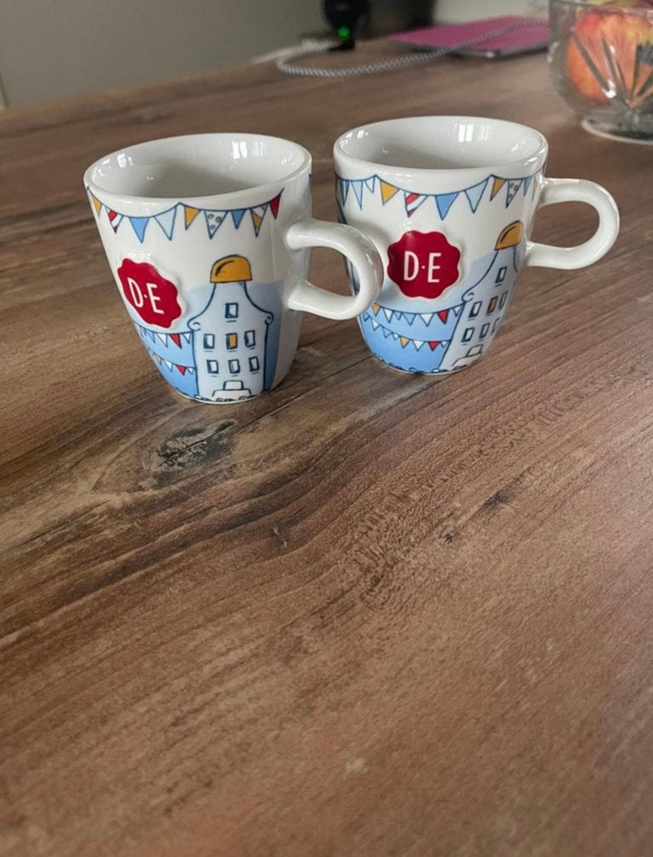 2 coll items DE senseo mokjes izgs, Ophalen of Verzenden, Nieuw, Overige stijlen, Kop(pen) en/of Schotel(s)